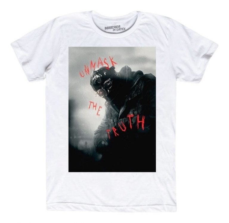 Playera Máscara De Látex Unmask The Truth Hombre