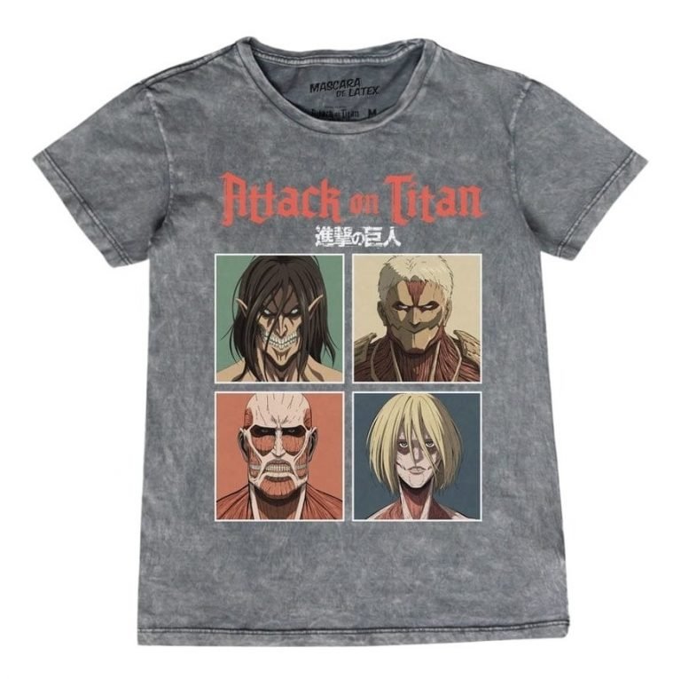 Playera Máscara De Látex Legado De Ymir Mujer