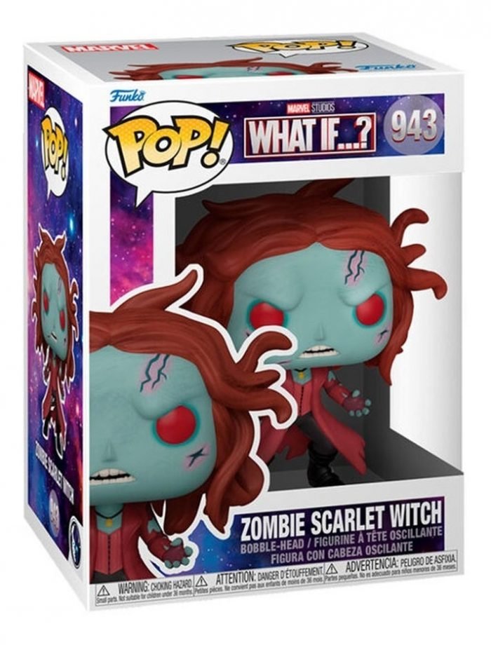 Funko Pop Marvel: What If - Bruja Escarlata Zombie