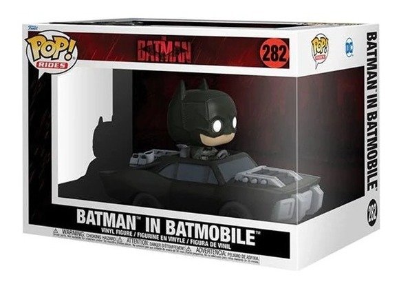 Funko Pop Rides: Dc - Batman In Batmobile