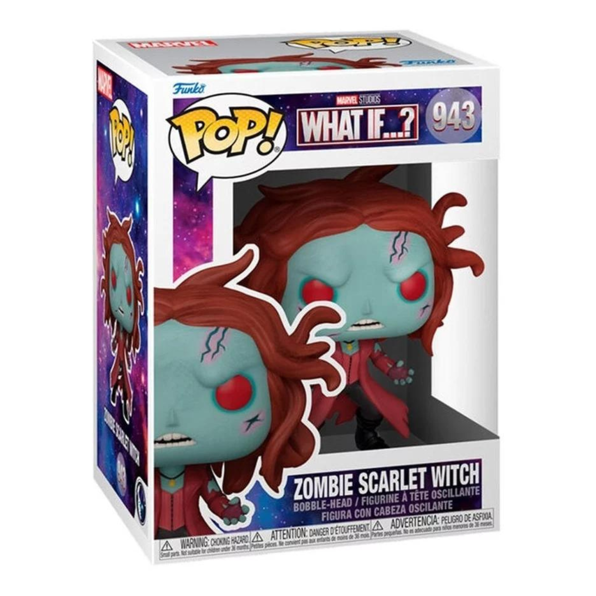 Funko Pop Marvel: What If - Bruja Escarlata Zombie