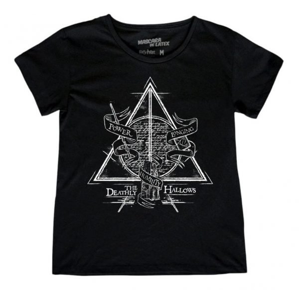 Playera MDL The Deathly Hallows Mlhp Mujer
