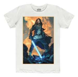 Playera Máscara De Látex Jedi Master Mlsw Hombre