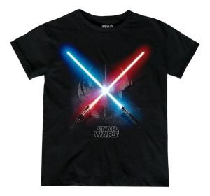 Playera Máscara De Látex Lightsabers Mlsw Mujer