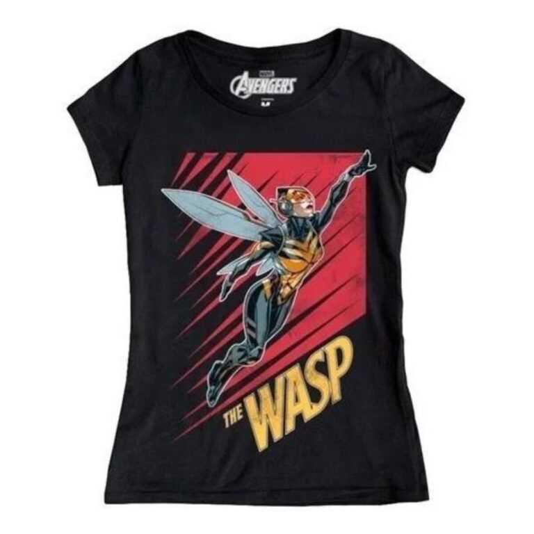 Playera Máscara De Látex The Wasp Mujer