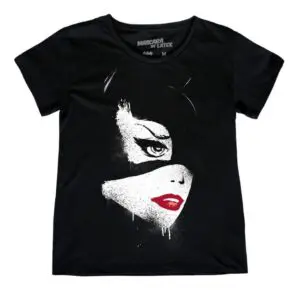Playera Máscara De Látex Selina Kyle Mujer