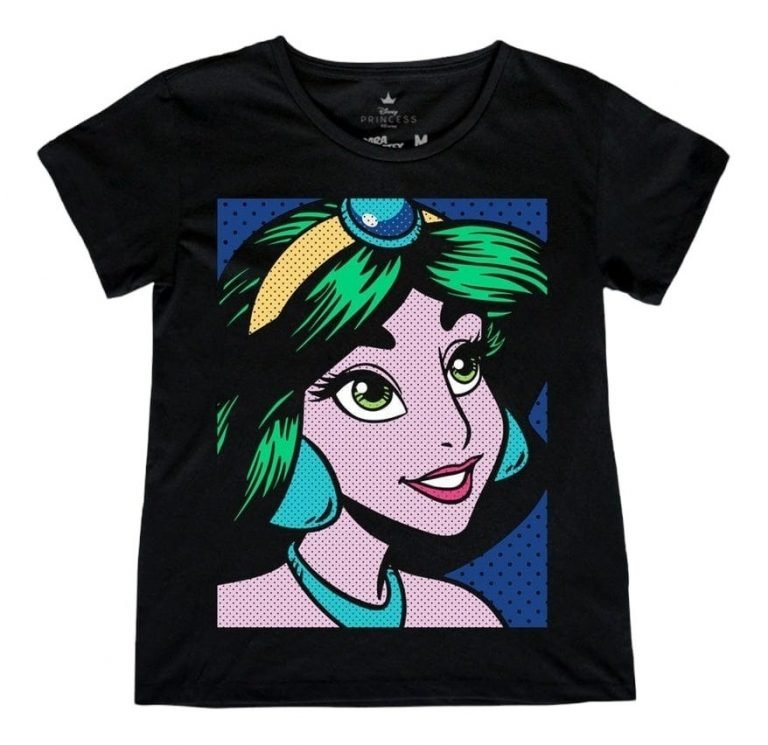 Playera Máscara De Látex Jasmine Mujer