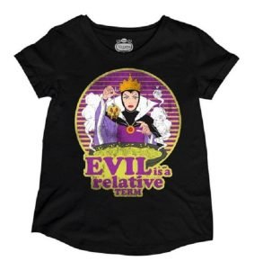 Playera Máscara De Látex Evil Is A Relative Term Mujer