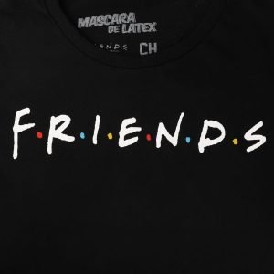 Playera Máscara De Látex Friends Mujer