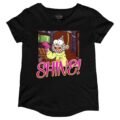 Playera Máscara De Látex Shine! Mujer