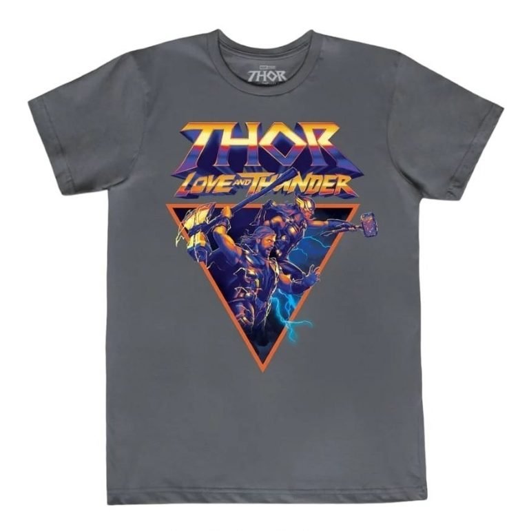 Playera Máscara De Látex Love And Thunder Hombre