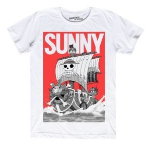 Playera Mascara De Latex Thousand Sunny Mlop Hombre