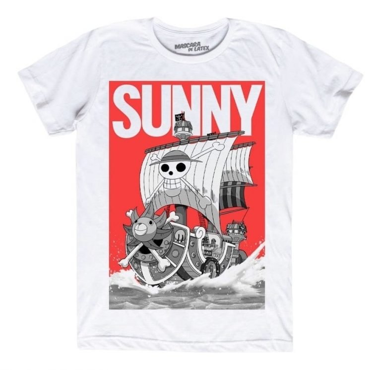 Playera Máscara de Látex  Thousand Sunny Hombre