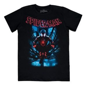 Playera Máscara De Látex Miles Morales Hombre