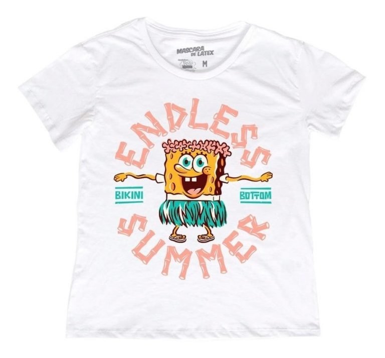 Playera Máscara De Látex Endless Summer Mujer