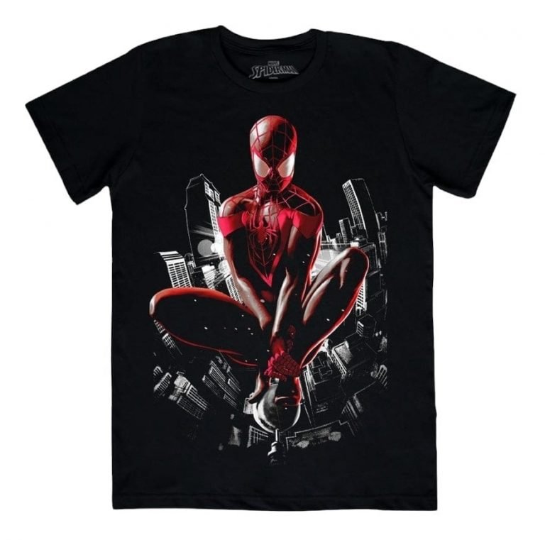 Playera Máscara De Látex Ultimate Spider-man Hombre