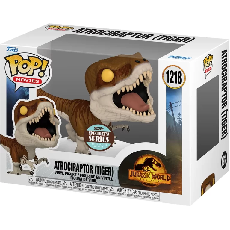 Funko Pop Movies: Jurassic World : Atrociraptor (Tiger)