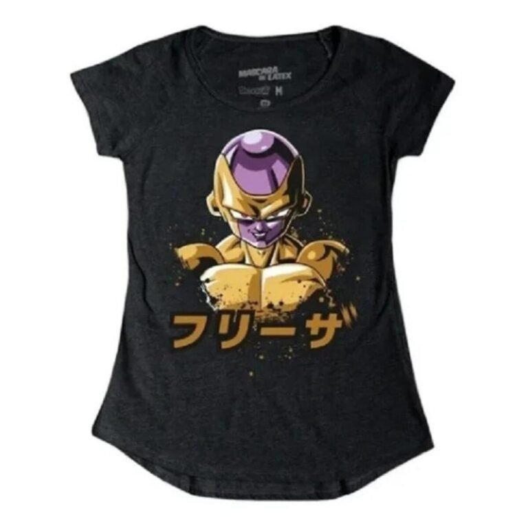 Playera Máscara De Látex Golden Freezer Mujer