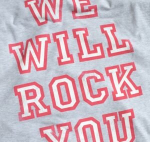 Playera Máscara De Látex We Will Rock You Mujer