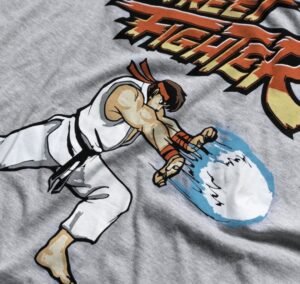 Playera Máscara De Látex Hadouken Mujer 