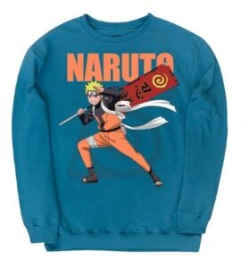 Pullover Máscara De Látex Naruto Uzumaki Mlns Hombre