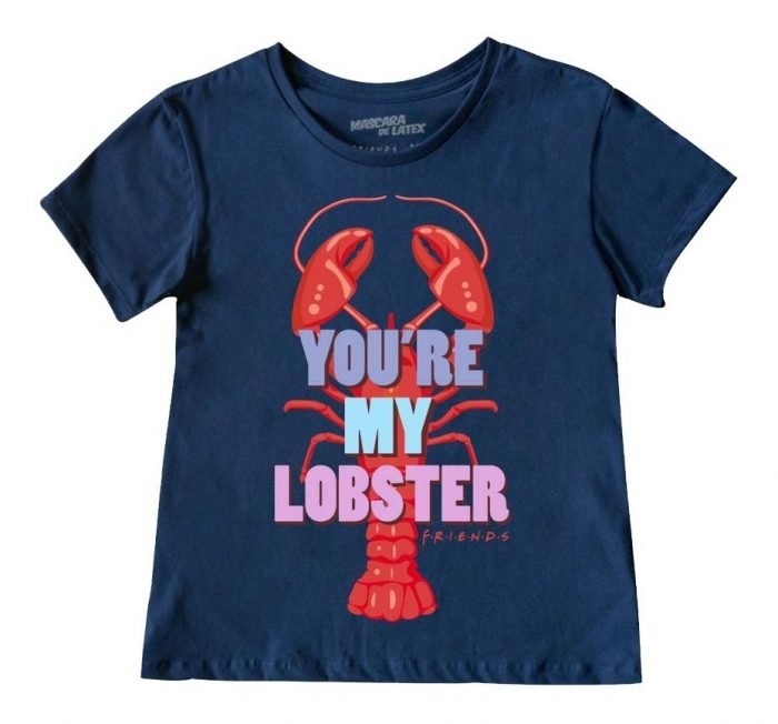 Playera Mascara De Latex Lobster Mlvs Mujer