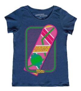 Playera Máscara De Látex Hoverboard Mujer