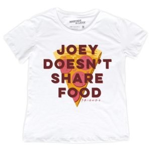 Playera Máscara De Látex Joey Doesn't Share Food Mujer