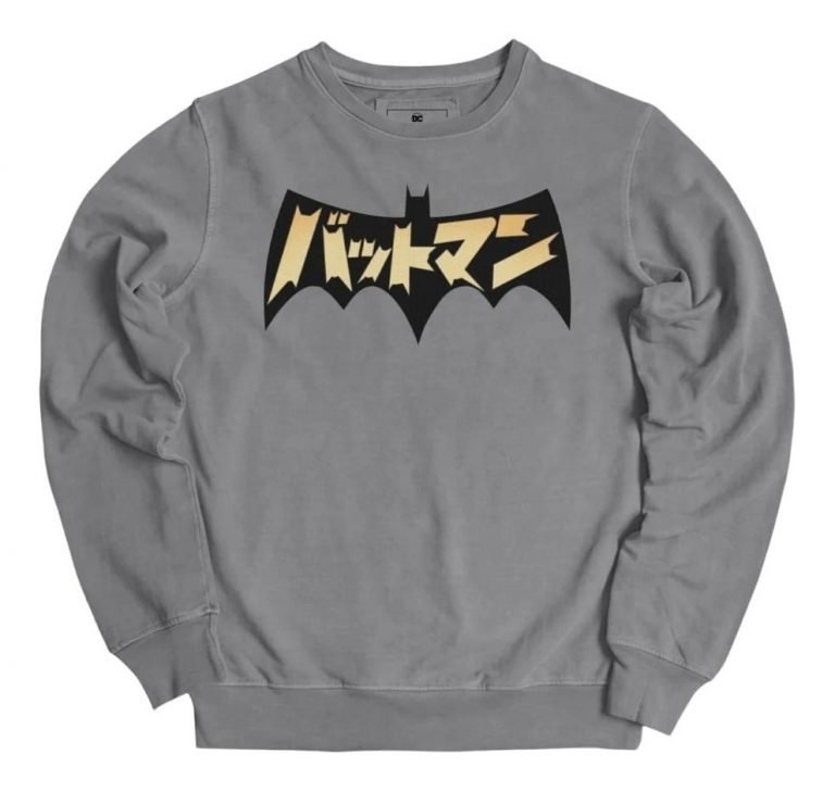 Pullover Máscara De Látex Batman Katakana Hombre