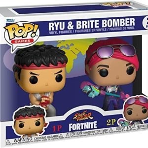 Funko Pop Games: Fortnite - Ryu & Brite Bomber 2 Pack