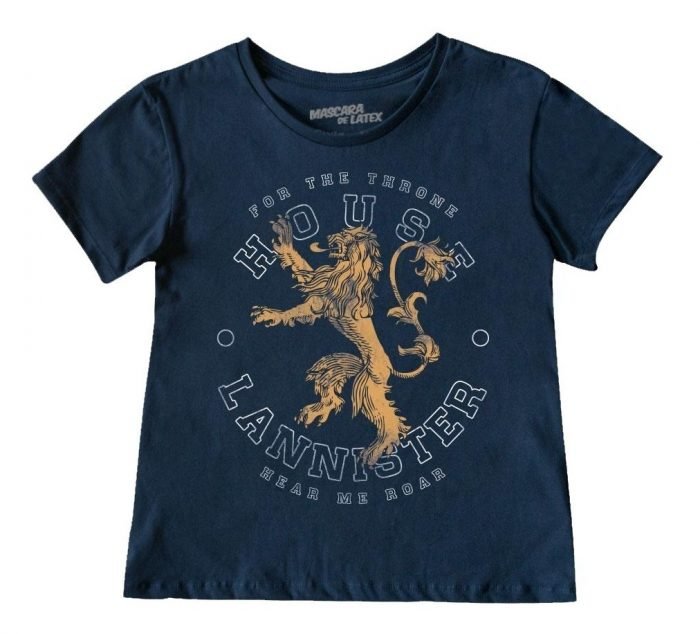 Playera Máscara De Látex House Lannister Mlgt Mujer