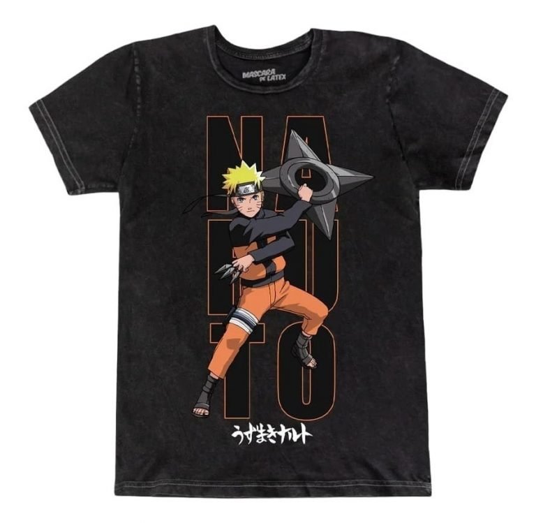 Playera Máscara De Látex Rasen Shuriken Hombre