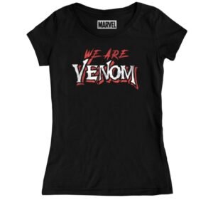 Playera Máscara De Látex We Are Venom Mujer