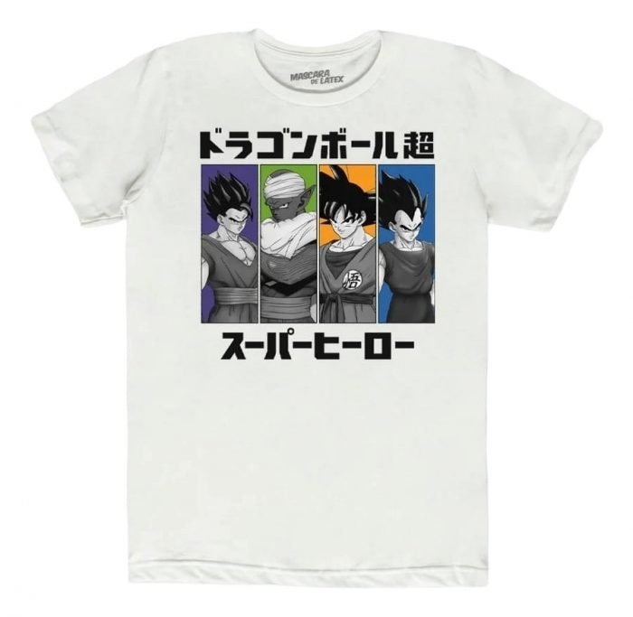 Playera Máscara De Látex Super Hero Mldb Hombre/Mujer