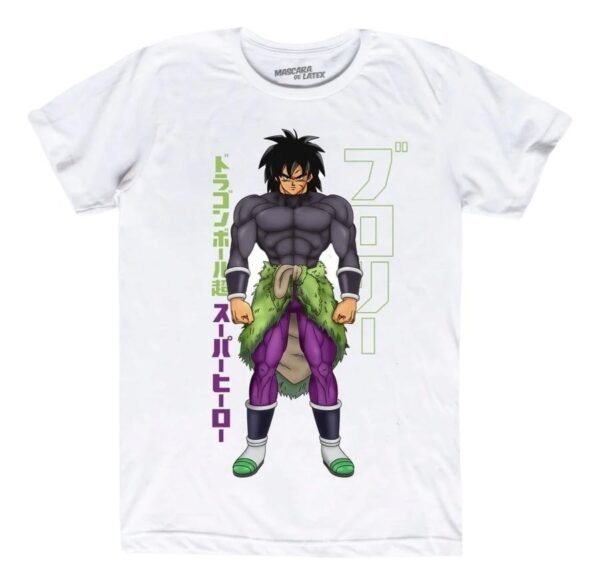 Playera Máscara De Látex Broly Mldb Hombre/Mujer