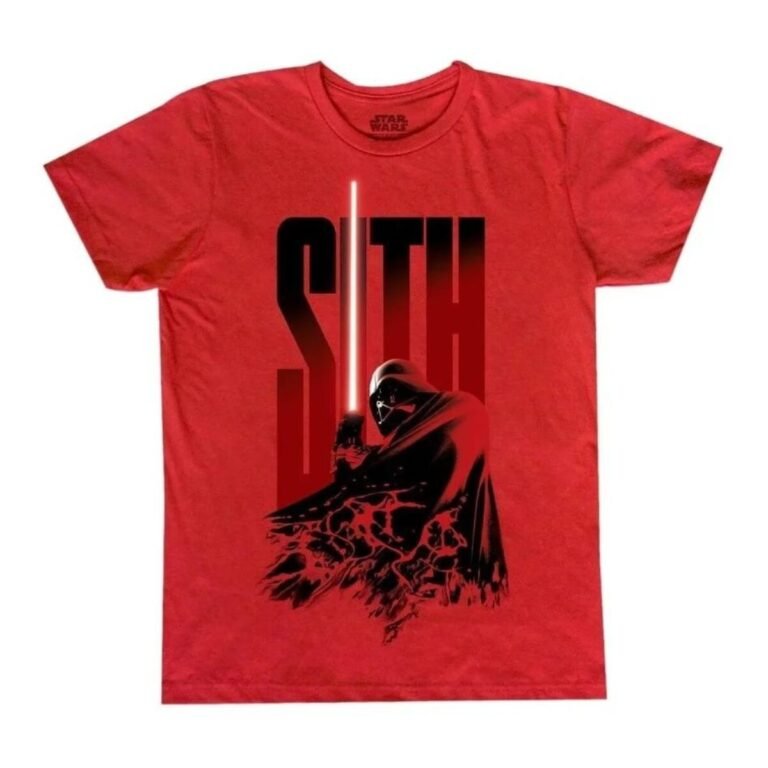 Playera Máscara De Látex Sith Hombre/Mujer