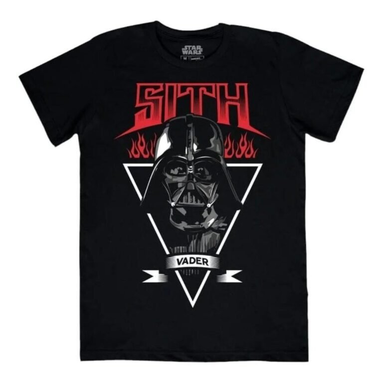 Playera Máscara De Látex Vader Tattoo  Hombre/Mujer
