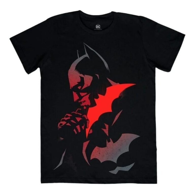 Playera Máscara De Látex Gotham Guardián Hombre/Mujer