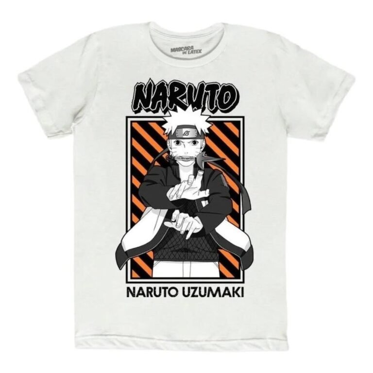 Playera Máscara De Látex Uzumaki Hombre