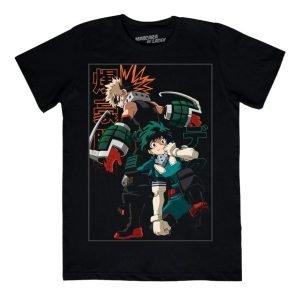 Playera Máscara De Látex Izuku Y Katsuki Hombre