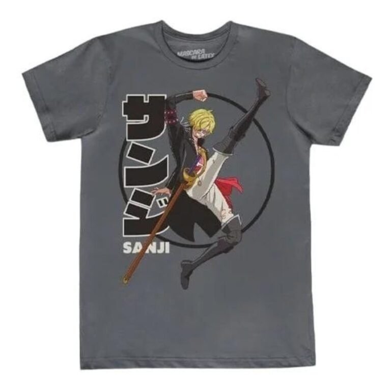 Playera Máscara De Látex Sanji Hombre
