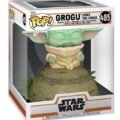 Funko Pop Deluxe: Mandalorian - Baby Yoda Grogu usando la Fuerza