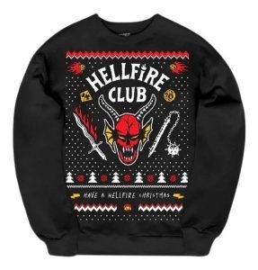 Pullover Máscara De Látex Hellfire Club Ugly Mujer