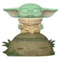 Funko Pop Deluxe: Mandalorian - Baby Yoda Grogu usando la Fuerza