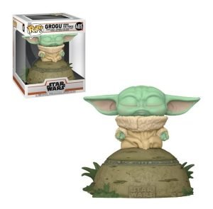 Funko Pop Deluxe: Mandalorian - Baby Yoda Grogu usando la Fuerza