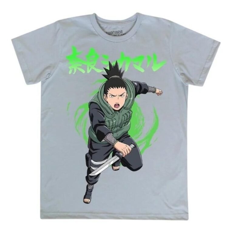 Playera Máscara De Látex Shikamaru Hombre