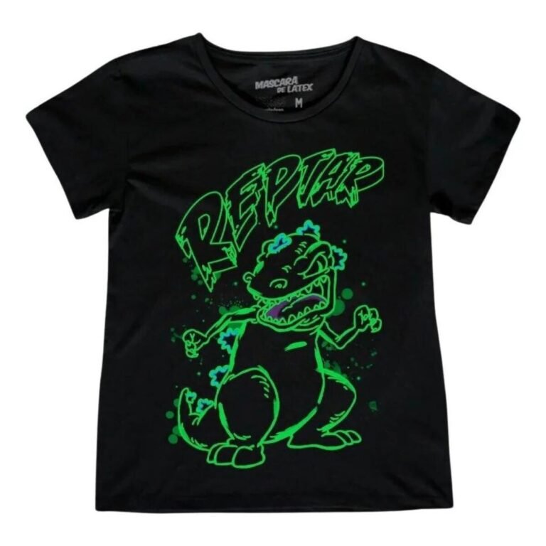 Playera Mascara De Latex The Great Reptar Mujer