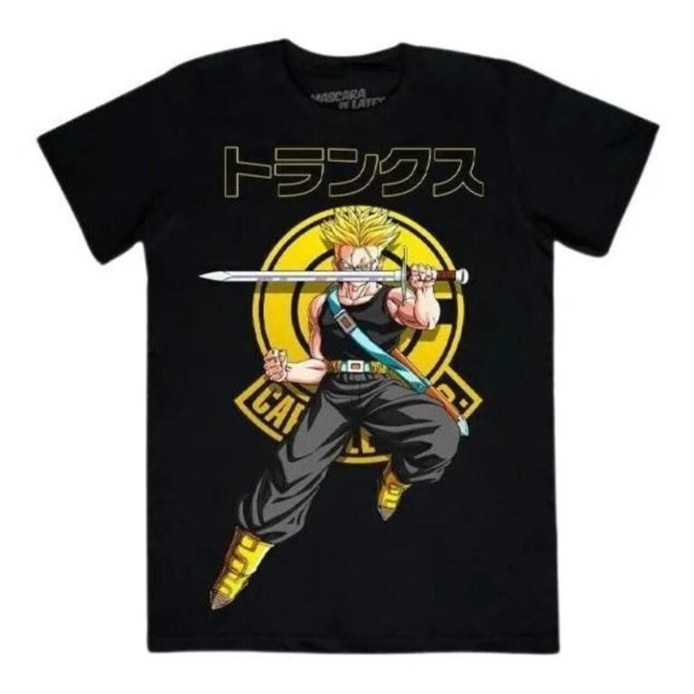 Playera Máscara De Látex Trunks Capsule Corp Hombre