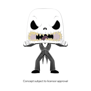 Funko Pop Pin: Mundo De Jack - Jack Skellington Esmaltado