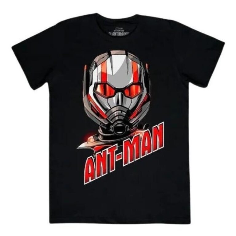 Playera Máscara De Látex Ant-man Hombre